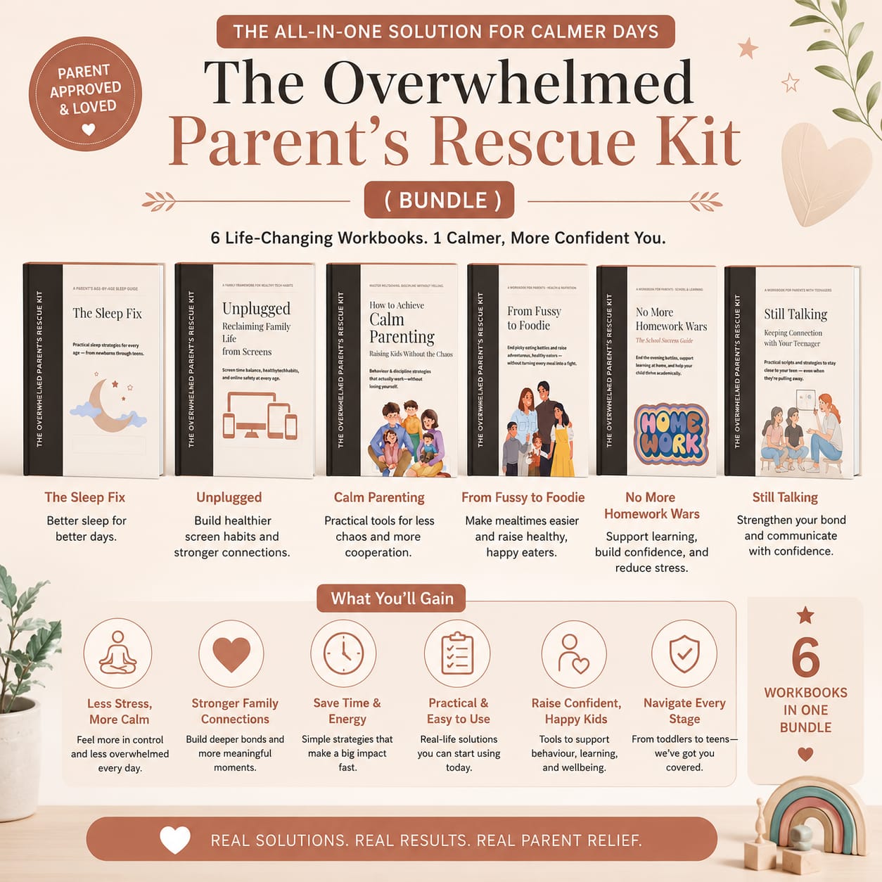 The Overwhelmed Parent's Rescue Kit (Bundle)