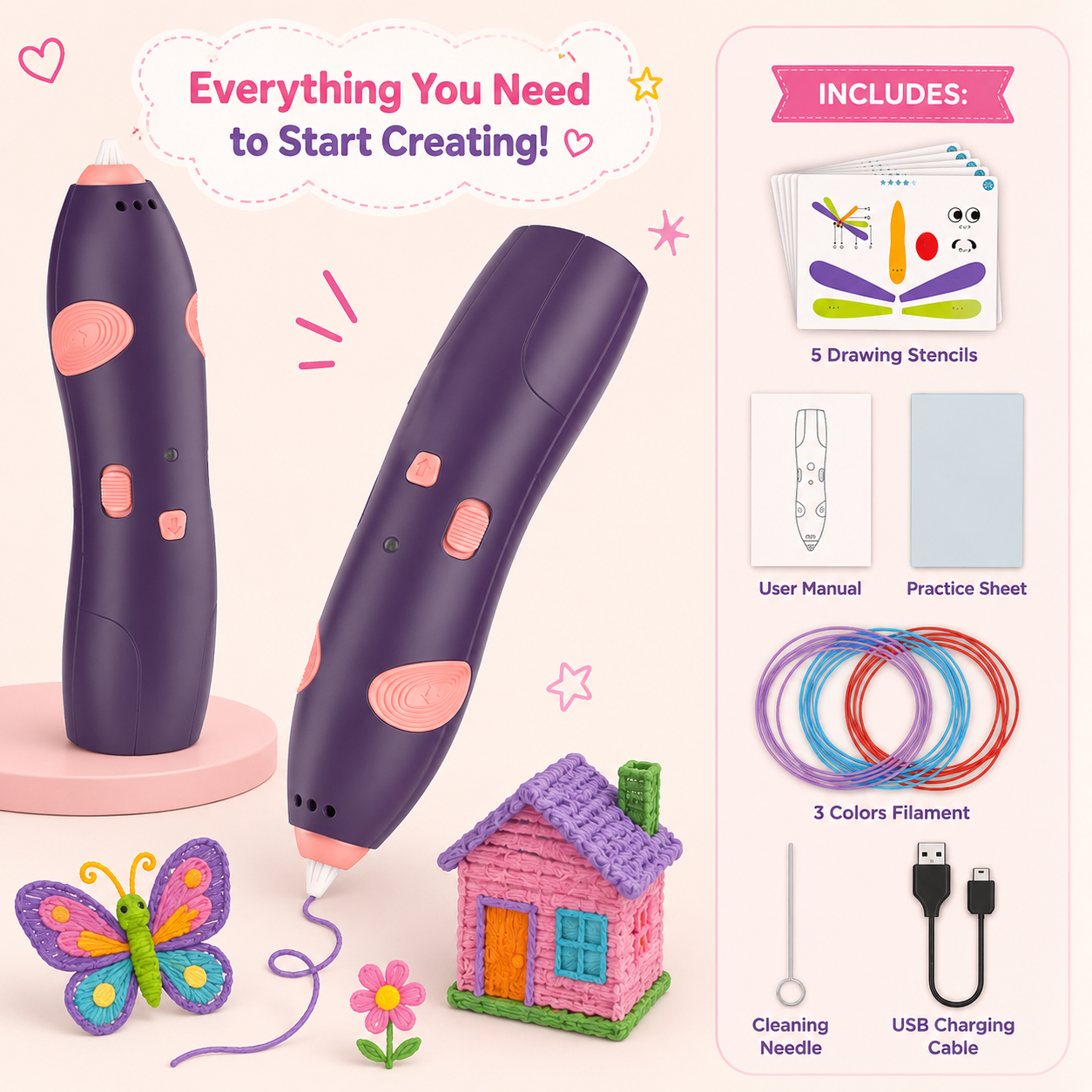 3D Magic Pen™ for Kids | Mini Edition