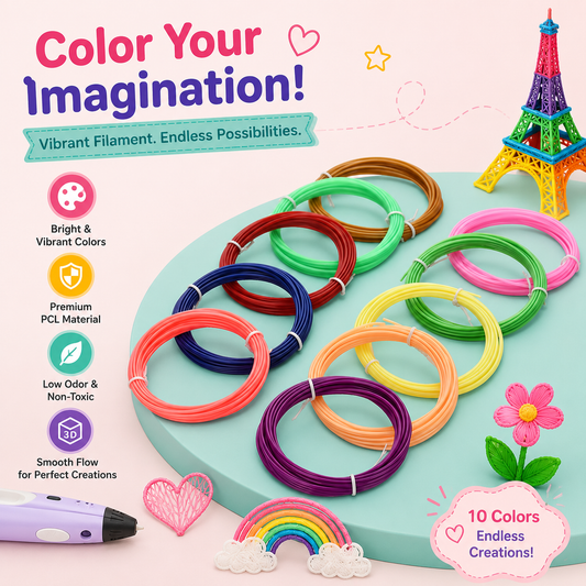 Multiple Colors | Low Temperature | Doodle Filaments