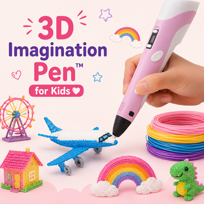 3D Imagination Pen™ for Kids | With Filament